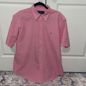 Classic fit shirt shirt sleeve Ralph Lauren shirt